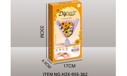 DIY Soft Flower Set Bouquet Yellow Sunflowers