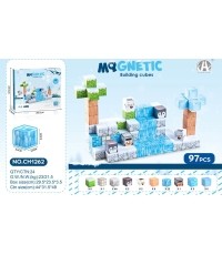 Magnetic Cubes Set, Magnetic bricks 97el.