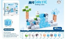 Magnetic Cubes Set, Magnetic bricks 97el.