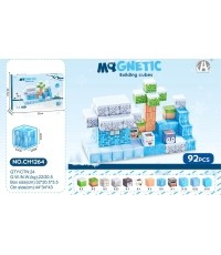 Magnetic Cubes Set, Magnetic bricks 92el.
