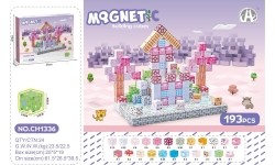 Magnetic Cubes Set, Magnetic bricks 193el.