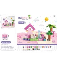 Magnetic Cubes Set, Magnetic bricks 100el.