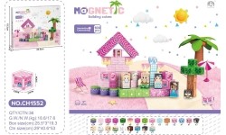 Magnetic Cubes Set, Magnetic bricks 100el.