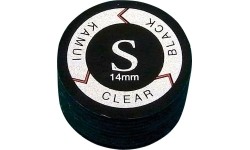 KamuiClear Black Cue Tip Soft 14mm
