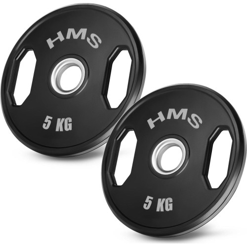 Gumowane talerze olimpijskie TOG HMS - 2x15kg - TOG RUBBERIZING OLYMPIC PLATES HMS