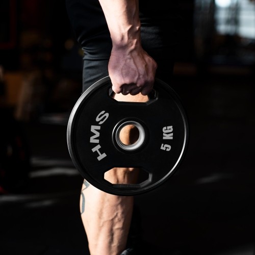 Gumowane talerze olimpijskie TOG HMS - 2x15kg - TOG RUBBERIZING OLYMPIC PLATES HMS
