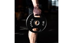 Gumowane talerze olimpijskie TOG HMS - 2x20kg - TOG RUBBERIZING OLYMPIC PLATES HMS