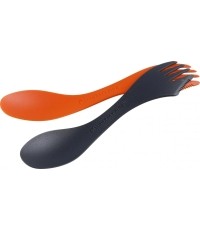 Spork M BIO 2-pack orange/blac