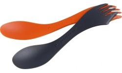 Spork M BIO 2-pack orange/blac