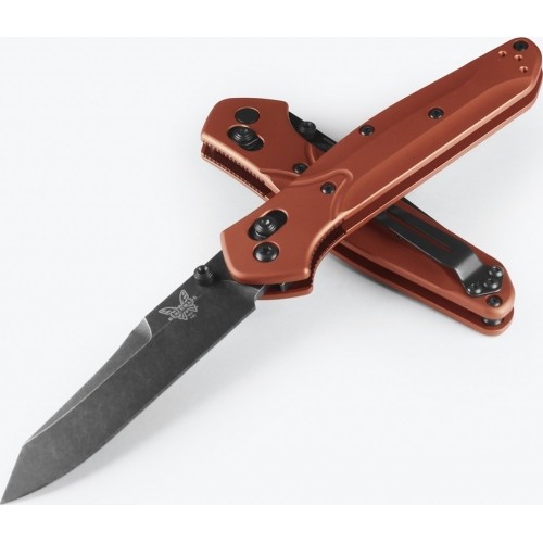 Benchmade 940BK-03 OSBORNE, aluminiowa rękojeść w kolorze spalonej miedzi