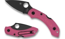 Nóż składany Spyderco C28FPPNS30VBK2 Dragonfly 2 - różowy