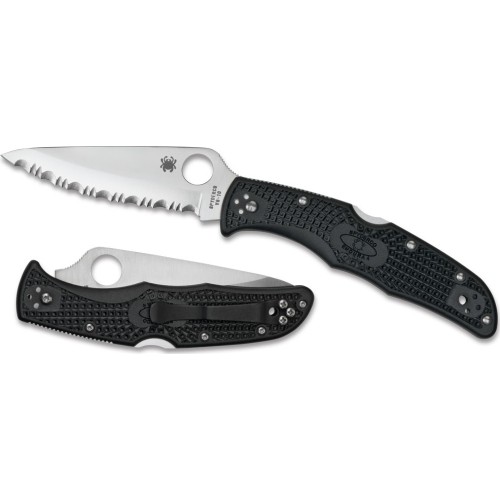 Nóż składany Spyderco C10SBK Endura 4, czarny