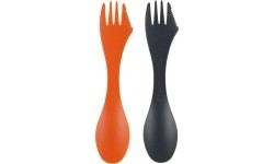 Spork M BIO 2-pack orange/blac
