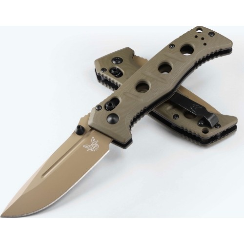Benchmade 273FE-05 Mini Adamas Magnacut, oliwkowa zieleń