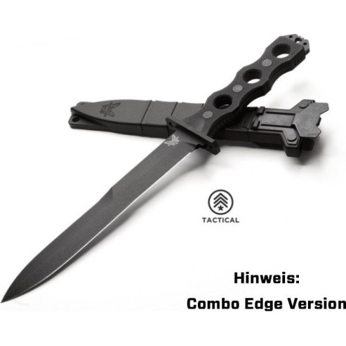 Nóż Benchmade 185SBK SOCP ze stałą klingą, CPM-3V