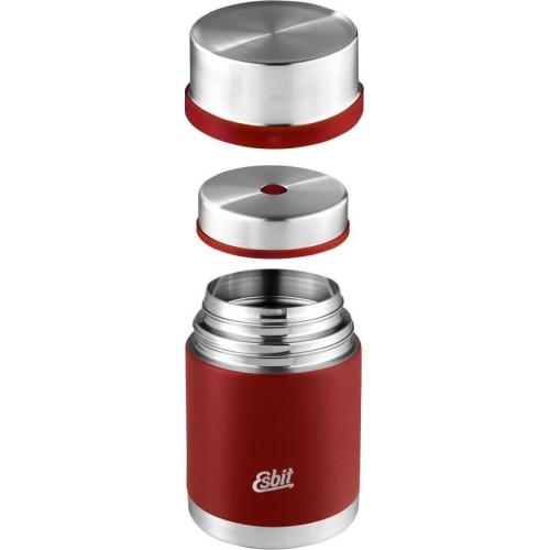Termos Esbit Food Jug Sculptor 1 l, bordowy