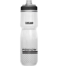 Bidon Podium Chill 0,7 l, biały/czarny