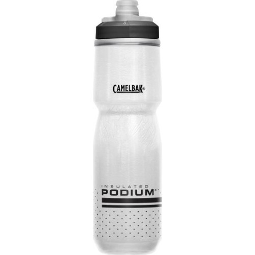 Bidon Podium Chill 0,7 l, biały/czarny