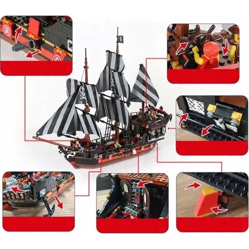 Pirate Ship Building Set