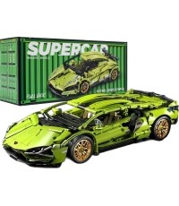 Sports Car Brick Set Green 470pcs.