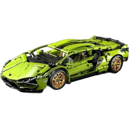 Sports Car Brick Set Green 470pcs.