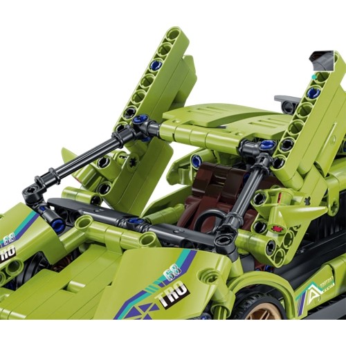 Sports Car Brick Set Green 470pcs.