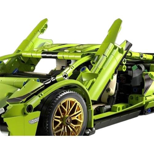 Sports Car Brick Set Green 470pcs.