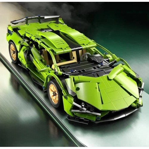 Sports Car Brick Set Green 470pcs.