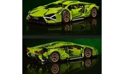 Sports Car Brick Set Green 470pcs.