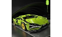 Sports Car Brick Set Green 470pcs.