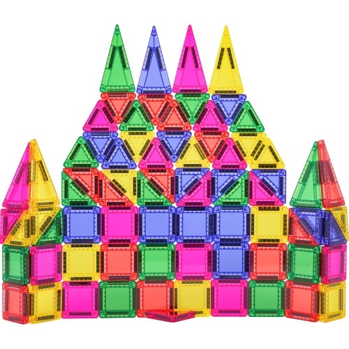 Set of Colorful Magnetic Blocks 75 pcs.