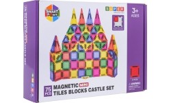 Set of Colorful Magnetic Blocks 75 pcs.