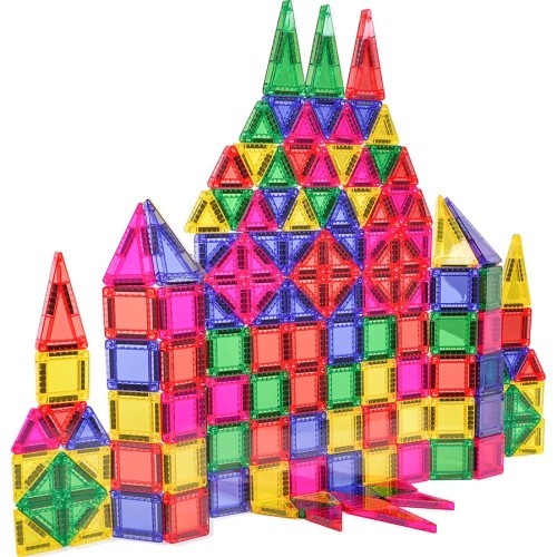 Set of Colorful Magnetic Blocks 150 pcs.