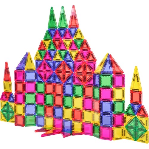 Set of Colorful Magnetic Blocks 150 pcs.