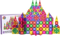 Set of Colorful Magnetic Blocks 150 pcs.