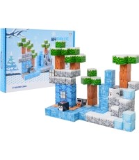 Set of Magnetic Cubes, Blocks, 113 pcs.