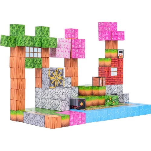Set of Magnetic Cubes, Blocks, 200 pcs.