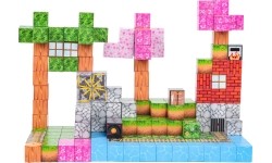 Set of Magnetic Cubes, Blocks, 200 pcs.