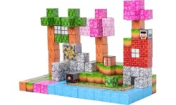 Set of Magnetic Cubes, Blocks, 200 pcs.