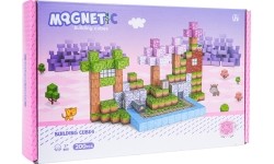 Set of Magnetic Cubes, Blocks, 200 pcs.