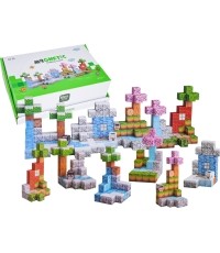 Set of Magnetic Cubes, Blocks, 384 pcs.
