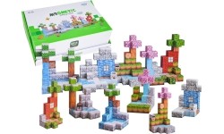 Set of Magnetic Cubes, Blocks, 384 pcs.