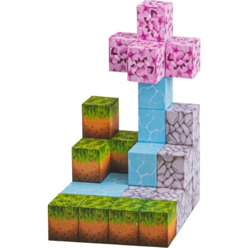 Set of Magnetic Cubes, Blocks, 384 pcs.