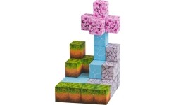 Zestaw magnetycznych kostek, klocków, 384 szt.