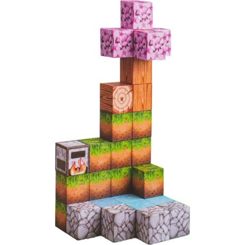 Set of Magnetic Cubes, Blocks, 384 pcs.