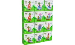 Set of Magnetic Cubes, Blocks, 384 pcs.