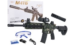 Karabinek na kulki wodne M416 z akcesoriami