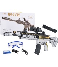 M416 Rifle Gray for Water Pellets + Accessories