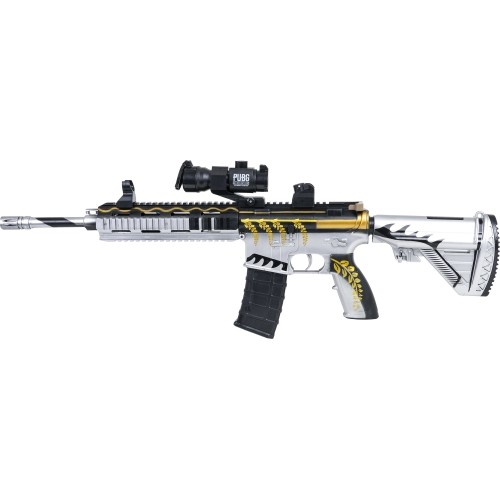 Karabinek M416 szary na kulki wodne + akcesoria