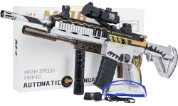 Karabinek M416 szary na kulki wodne + akcesoria